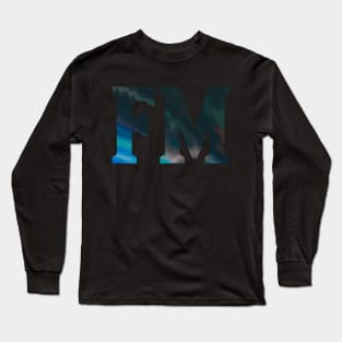 FM - Psychedelic Style Long Sleeve T-Shirt